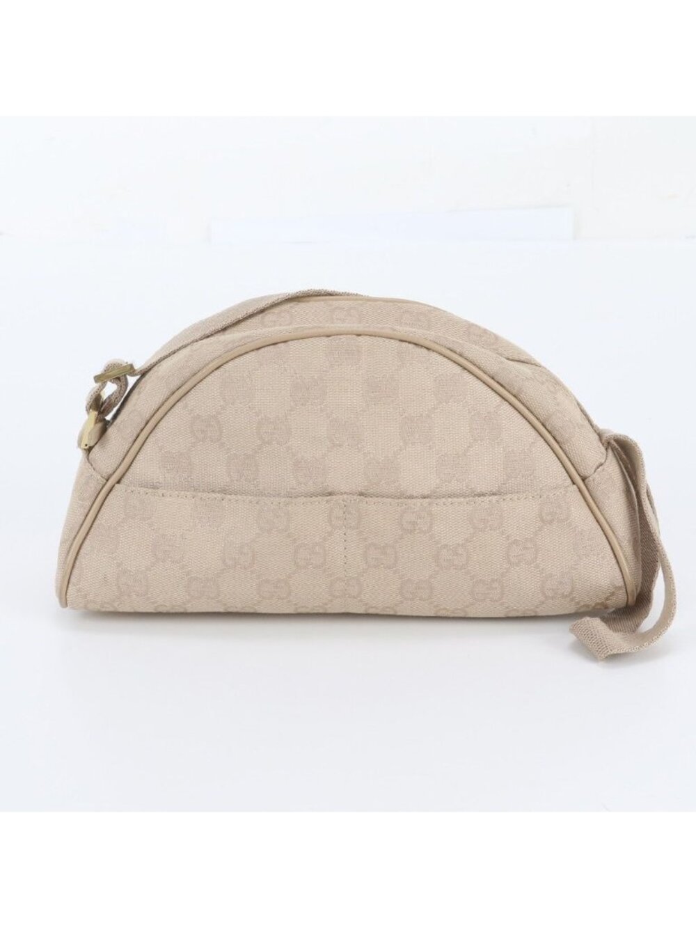 Gucci GG Canvas Leather Shoulder Bag